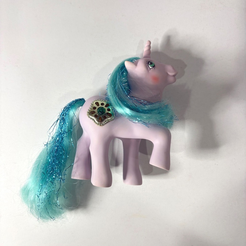 My Little Pony MLP G1 Princess Sparkle Amethyst 1987 80s Vintage Hasbro Unicorn